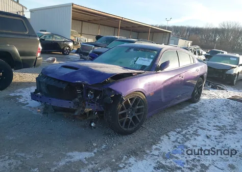 2019 Dodge Charger Scat Pack Rwd из США, поврежденный, VIN 2C3CDXGJ1KH576109